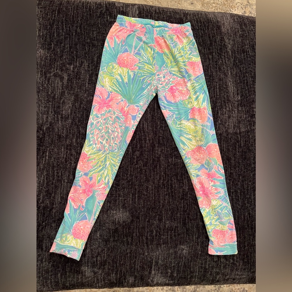 Girls Lilly Pulitzer leggings size 10